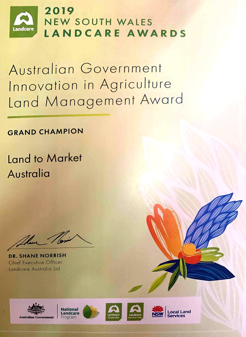 Landcare Award 2019